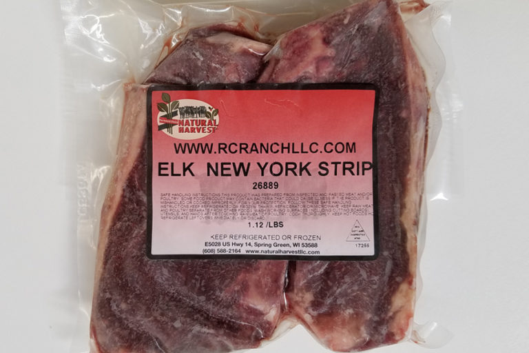 Elk New York Strip Steak